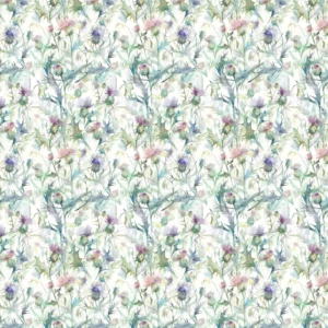 multicolour botanical cotton fabric from Voyage Maison