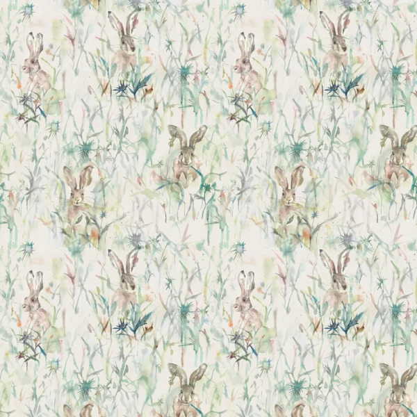 multicolour animal cotton fabric from Voyage Maison