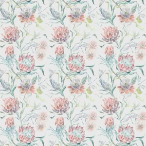 multicolour botanical printed fabric from Voyage Maison