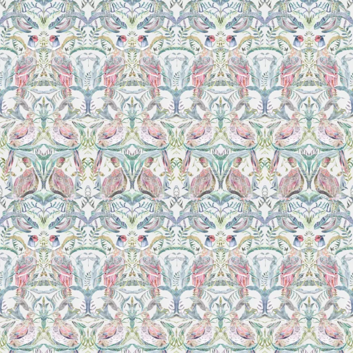 Netherton Fabric - Loganberry swatch