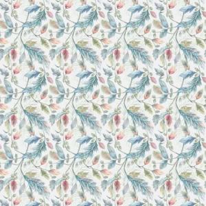 multicolour botanical printed fabric from Voyage Maison