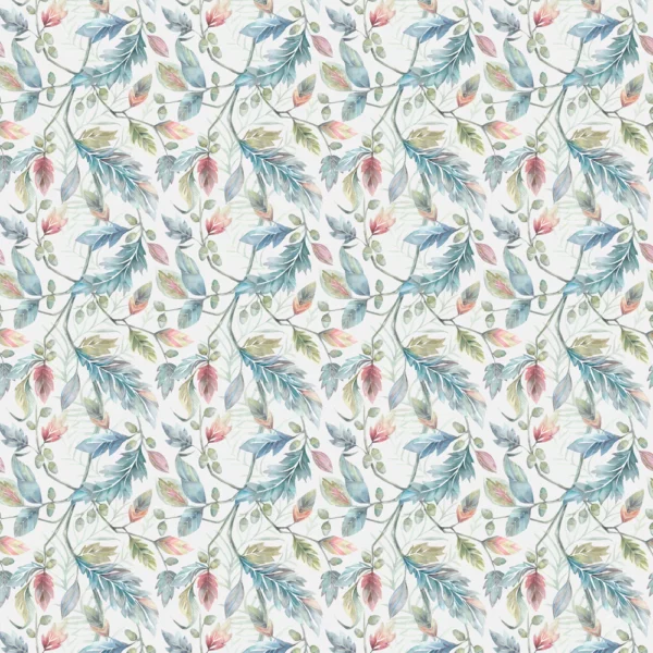 multicolour botanical printed fabric from Voyage Maison