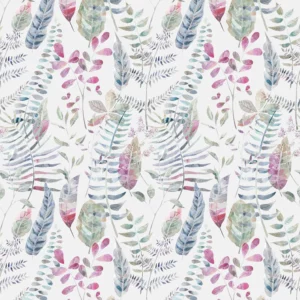 multicolour botanical printed fabric from Voyage Maison