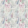 multicolour botanical printed fabric from Voyage Maison
