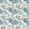 blue botanical printed fabric from Voyage Maison