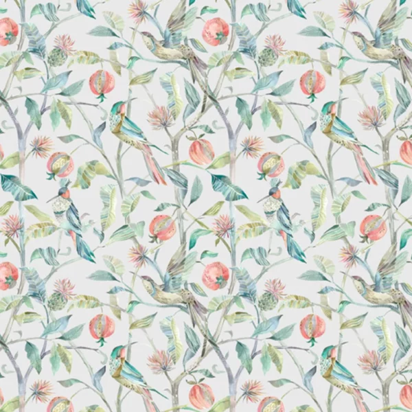 multicolour animal printed fabric from Voyage Maison