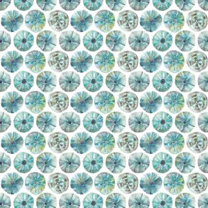 green animal cotton fabric from Voyage Maison