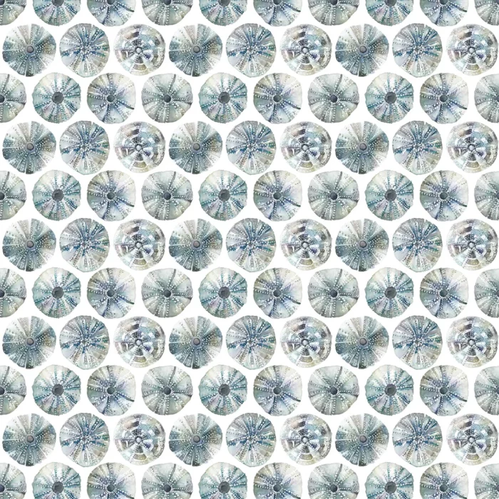 Sea Urchins Fabric - Slate swatch