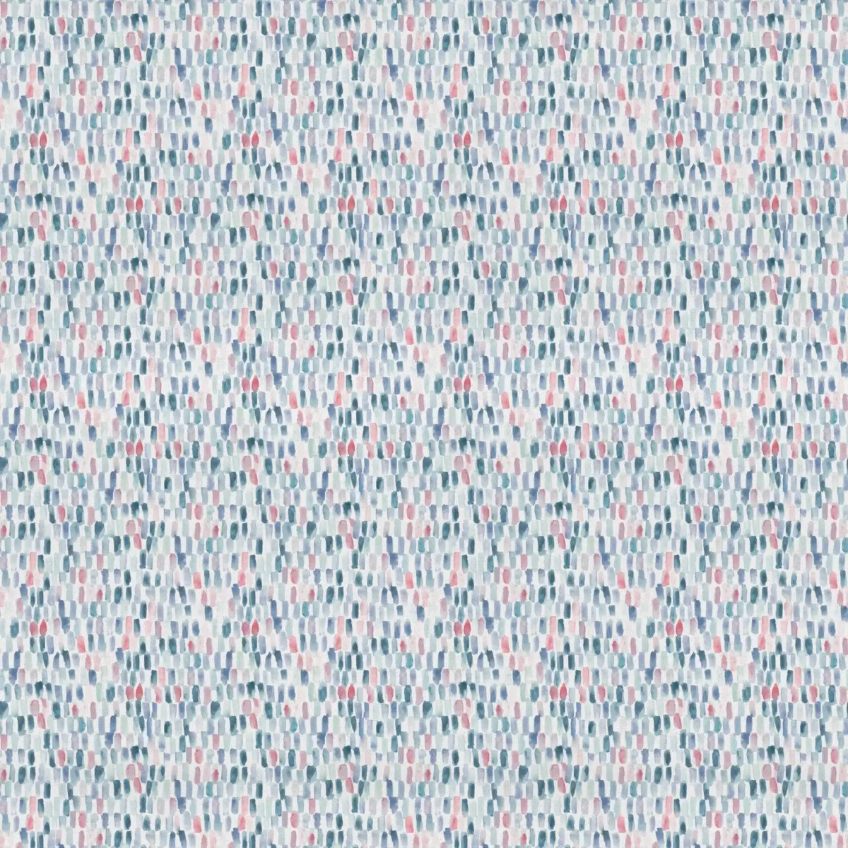 blue spotted cotton fabric from Voyage Maison