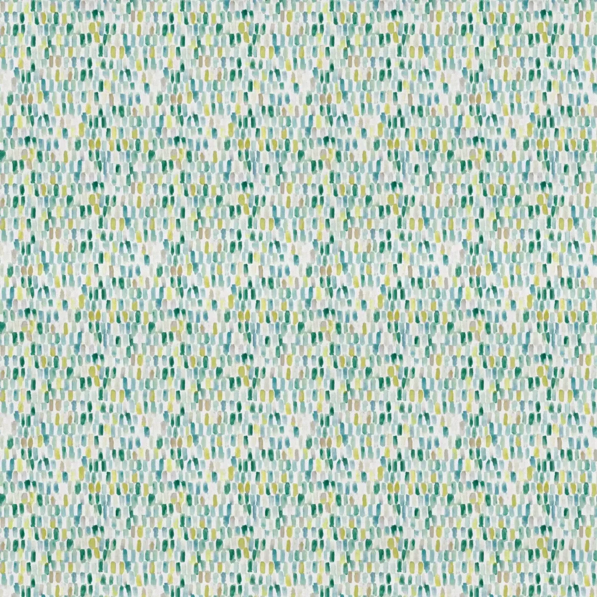 Tide Fabric - Kelpie by green spotted cotton fabric from Voyage Maison