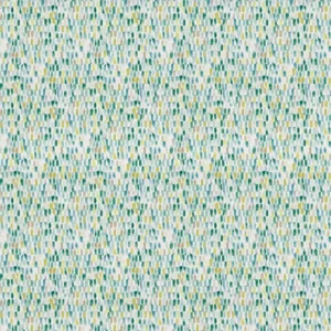 green spotted cotton fabric from Voyage Maison
