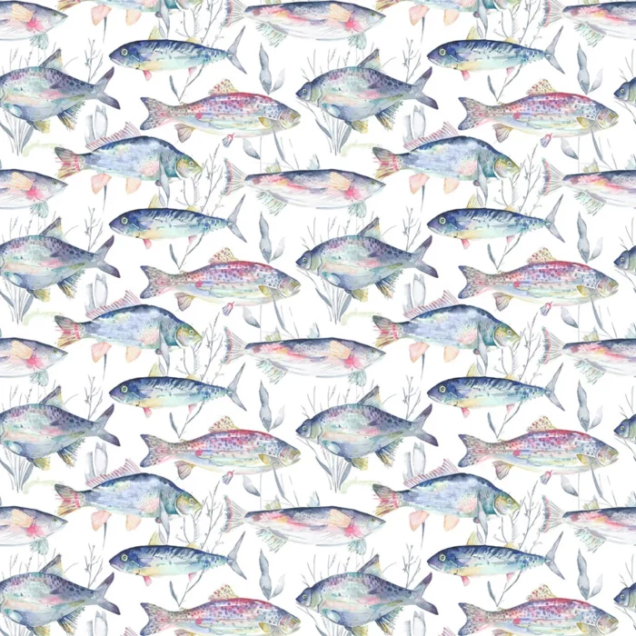 Ives Waters Fabric - Abalone swatch