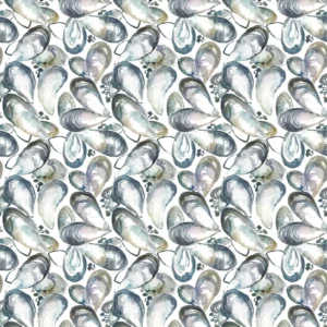 black-grey animal cotton fabric from Voyage Maison