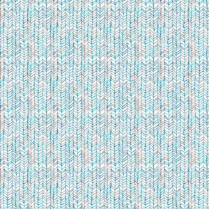 blue striped cotton fabric from Voyage Maison