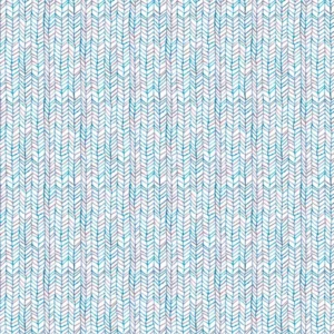 blue striped cotton fabric from Voyage Maison