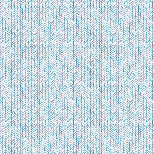 Fishing Net Fabric - Abalone by blue striped cotton fabric from Voyage Maison