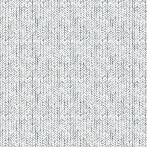 black-grey striped cotton fabric from Voyage Maison