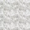 black-grey botanical printed fabric from Voyage Maison