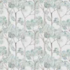 green botanical printed fabric from Voyage Maison