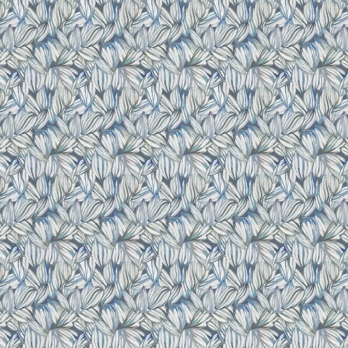 blue botanical printed fabric from Voyage Maison
