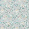 green botanical printed fabric from Voyage Maison