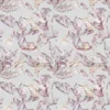 purple botanical printed fabric from Voyage Maison