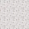 black-grey botanical printed fabric from Voyage Maison