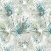 green botanical printed fabric from Voyage Maison