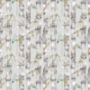 green botanical printed fabric from Voyage Maison