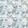 blue botanical printed fabric from Voyage Maison