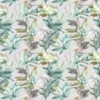 green botanical printed fabric from Voyage Maison