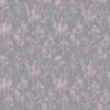 black-grey botanical cotton fabric from Voyage Maison