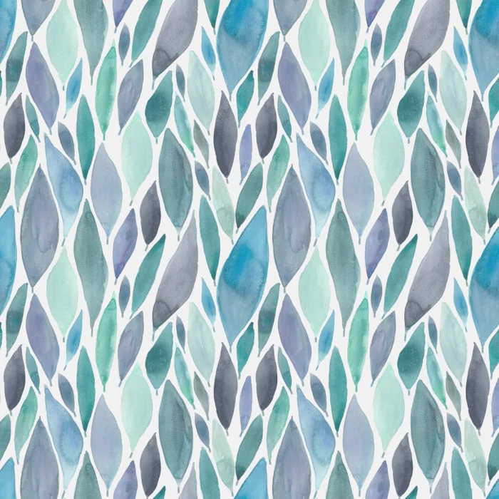 Koyo Fabric - Aqua swatch