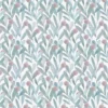 green botanical cotton fabric from Voyage Maison