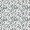 black-grey botanical cotton fabric from Voyage Maison
