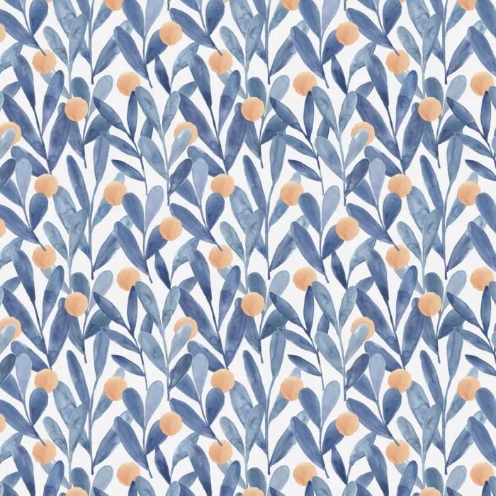 Enso Fabric - Cobalt swatch