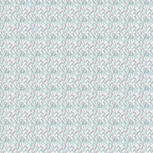 green botanical cotton fabric from Voyage Maison