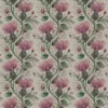 green botanical cotton fabric from Voyage Maison