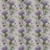 multicolour botanical cotton fabric from Voyage Maison