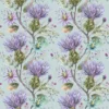 multicolour botanical cotton fabric from Voyage Maison