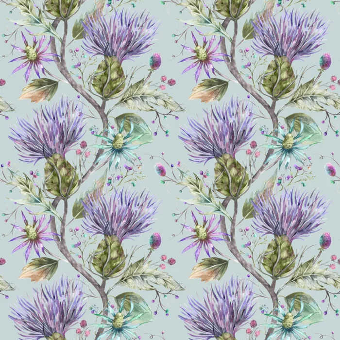 Elysium Fabric - Violet swatch