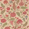 green botanical woven fabric from Zoffany