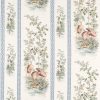 blue animal cotton fabric from Zoffany