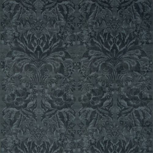Ducato Velvet Fabric - Reign Blue by Ducato Velvet Fabric - Reign Blue from