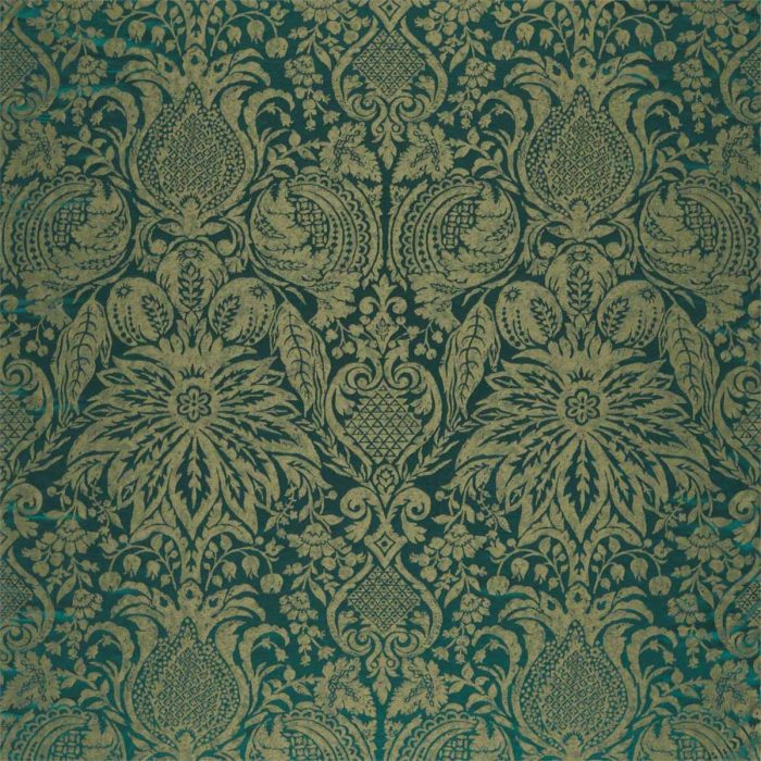 Mitford Weave Fabric - Malachite fabric swatch ZDAF333101