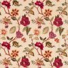 multicolour botanical embroideried fabric from Zoffany