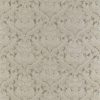 black-grey botanical embroideried fabric from Zoffany