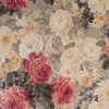 multicolour botanical linen fabric from Zoffany