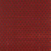 red geometric velvet-chenille fabric from Zoffany
