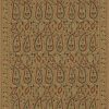 brown contemporary embroideried fabric from Zoffany